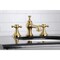 Kingston Brass KC7067BX English Country 8" Widespread Bathroom Faucet, Brushed Brass KC7067BX - alternate 2